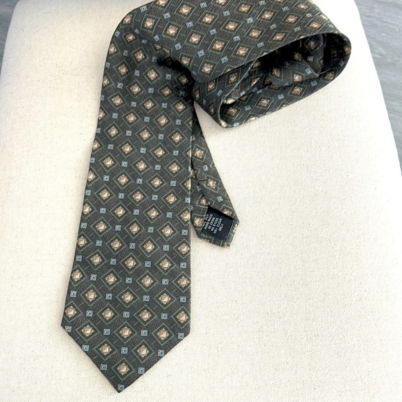 Men's 100% Silk Tie by George - Picture 1 of 5